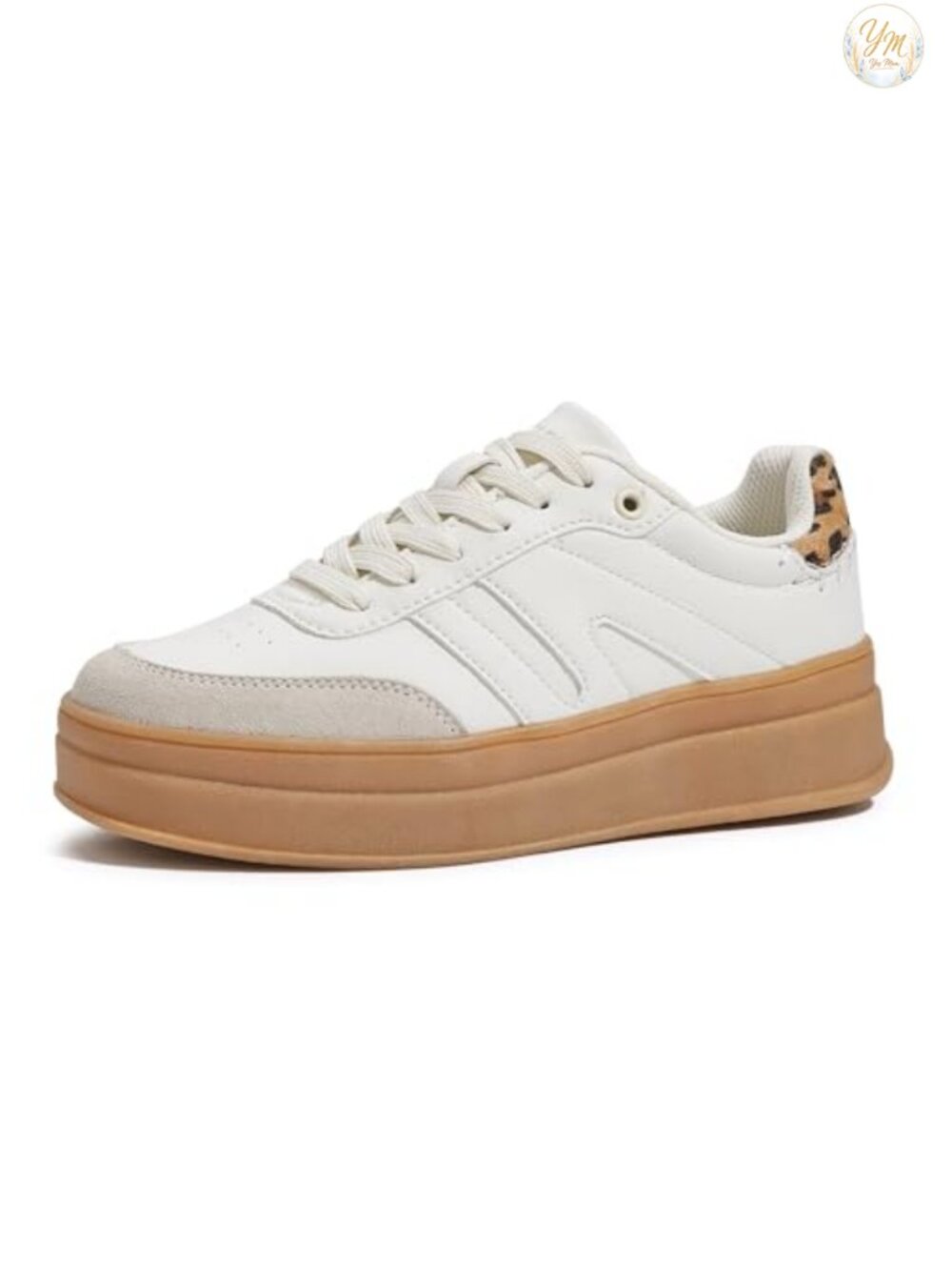 Women's Platform Retro Fashion Sneakers Cow Suede PU Leather Slip-Resistant